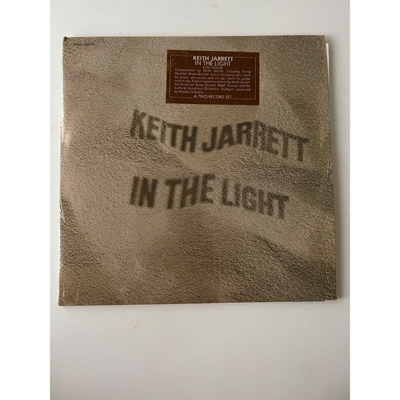 Keith Jarrett In The Light 1974 2 LP Gatefold Shrink Hype Sticker ECM 1033/34 VG - Picture 1 of 7